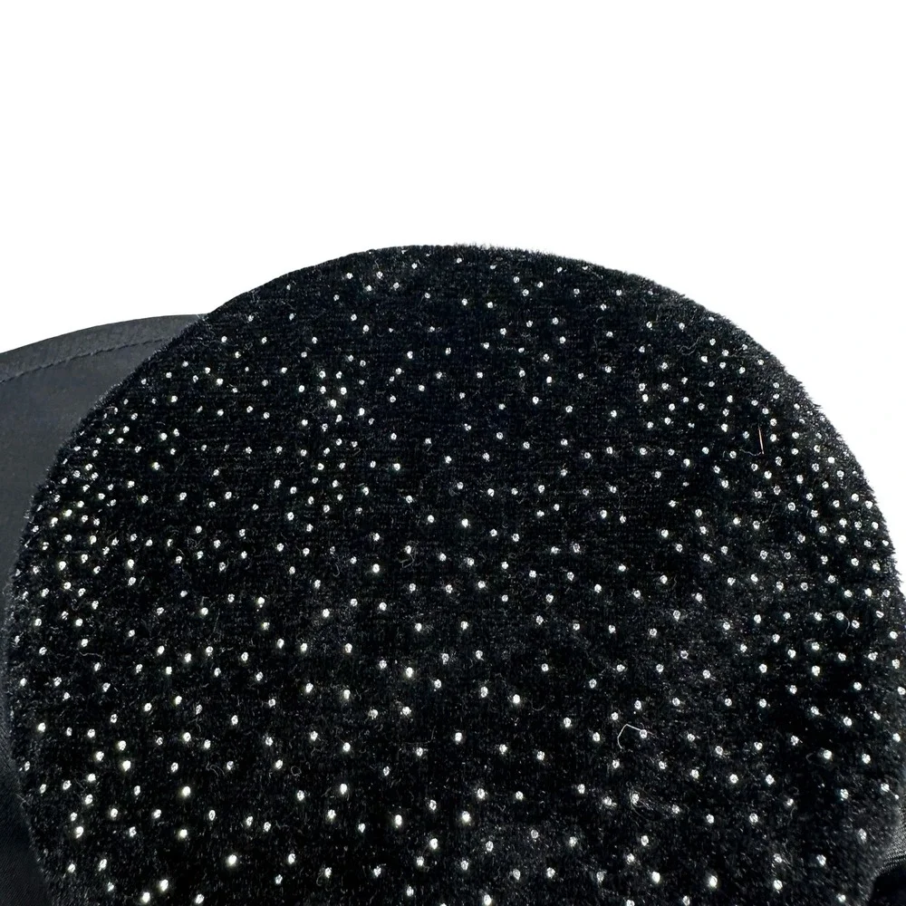 Disney Minnie Mouse Witch Hat Halloween Black Purple Orange Star Bow One Size - Picture 5 of 10